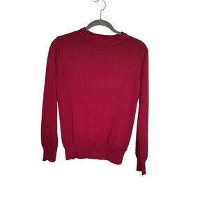 Cherokee Red Crewneck Sweater 100% Cotton Long Sleeve Boys size XL (16)